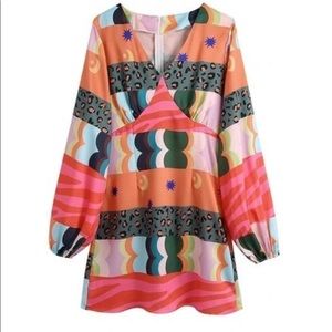 Blossom Multi Print Dress